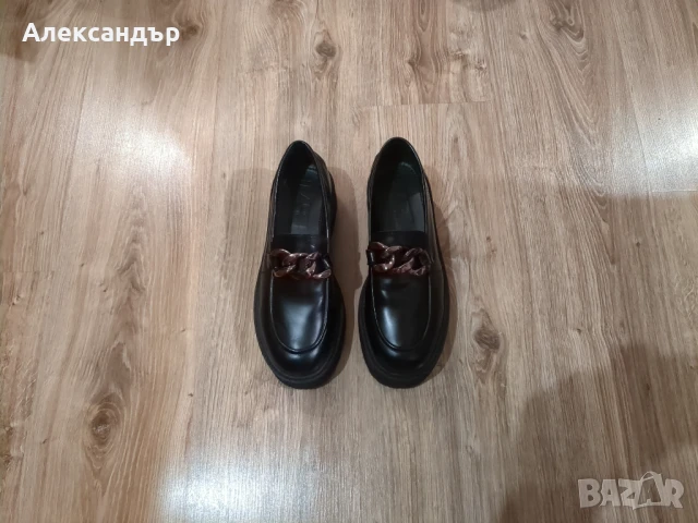 Кожени дамски мокасини Answear Lab, снимка 2 - Дамски елегантни обувки - 51371092