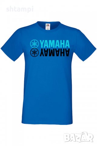 Мъжка тениска YAMAHA Кола Автомобил Лого Logo Подарък, снимка 4 - Тениски - 36879030