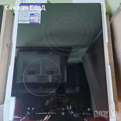 двоен керамичен плот за вграждане ELECTROLUX, снимка 3 - Котлони - 49650476