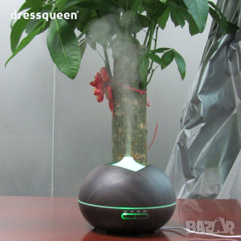 25874 Дифузер за ароматерапия с етерични масла и LED светлини, снимка 2 - Други стоки за дома - 28480642