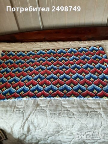  КОВЬОР ЗА СТЕНА,ръчна бродерия, снимка 2 - Други - 32412370