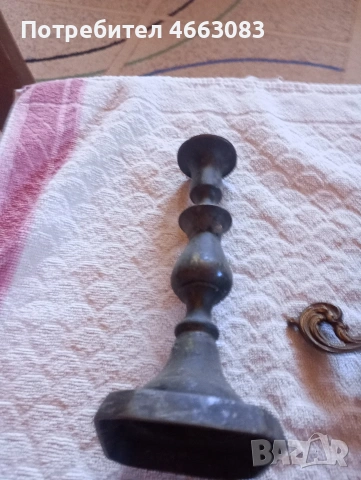 Лот месингови свещници 