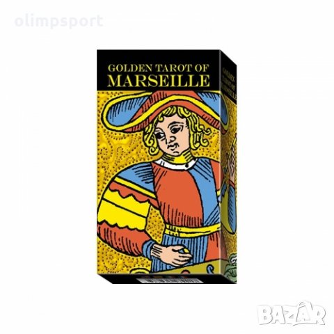 карти таро LOSCARABEO GOLDEN TAROT OF MARSEILLE нови  , снимка 1 - Карти за игра - 32692421