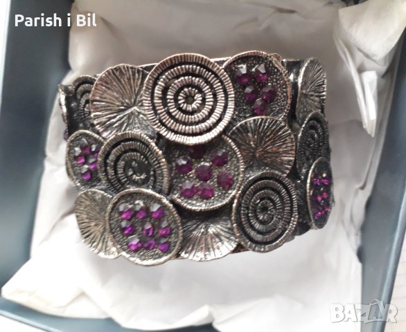 Посребрена фешън Арт огърлица,колие,медальон ,стилни бутикови бижута,комплект,арт, снимка 11 - Колиета, медальони, синджири - 40284456