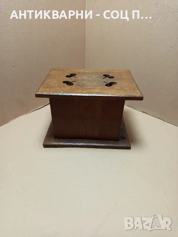 Стара Холандска Дървена Кутия., снимка 5 - Антикварни и старинни предмети - 49238763