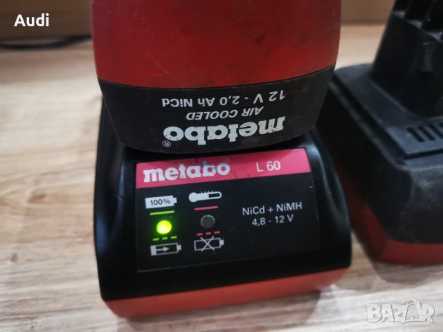 Продавам зарядни устройства за: METABO / FACOM / MILWAUKEE  Зарядно METABO  L60 цена 79лв. Две батер, снимка 4 - Винтоверти - 39640632