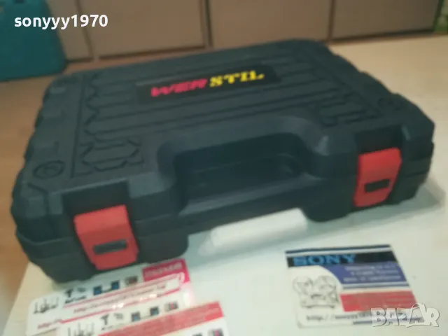 NEW MODEL САБЛЕН ТРИОН-LI-ION BATT X2+CHARGER 1410241143, снимка 12 - Куфари с инструменти - 47575033