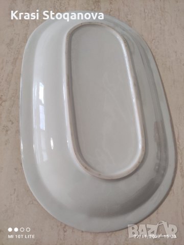 Сервиз Тип Плато Порцелан Тежко и Масивно , снимка 3 - Декорация за дома - 38815939