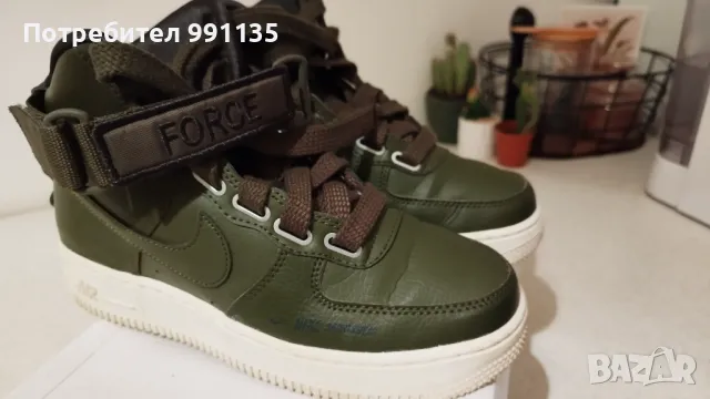 Nike Air Force High Унисекс, снимка 5 - Маратонки - 47429425