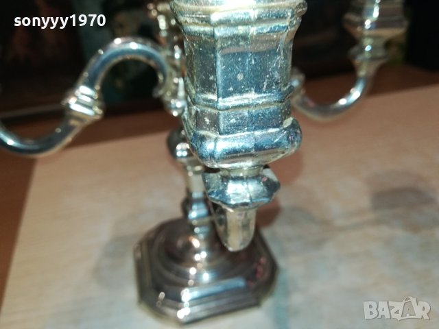 МАСИВЕН СВЕЩНИК ОТ ФРАНЦИЯ 0801241909, снимка 15 - Антикварни и старинни предмети - 43715924