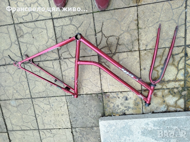 28 цола пукната хроммолибден рамка за велосипед колело 