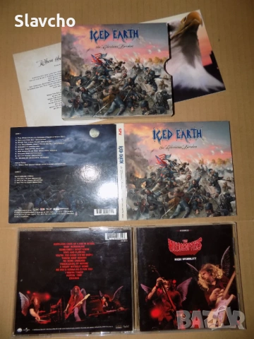 Компакт дискове на -ICED EARTH - GLORIOUS BURDEN/ The Hellacopters-High Visibility, снимка 5 - CD дискове - 38117317