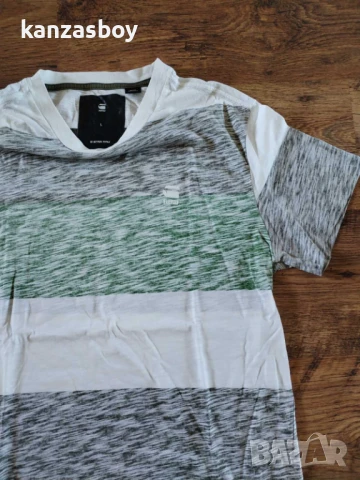 g-star - страхотна мъжка тениска КАТО НОВА L , снимка 4 - Тениски - 50905821