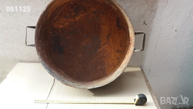 стара голяма тава за печене на агнета, лютеница и др. , снимка 2 - Колекции - 43285372