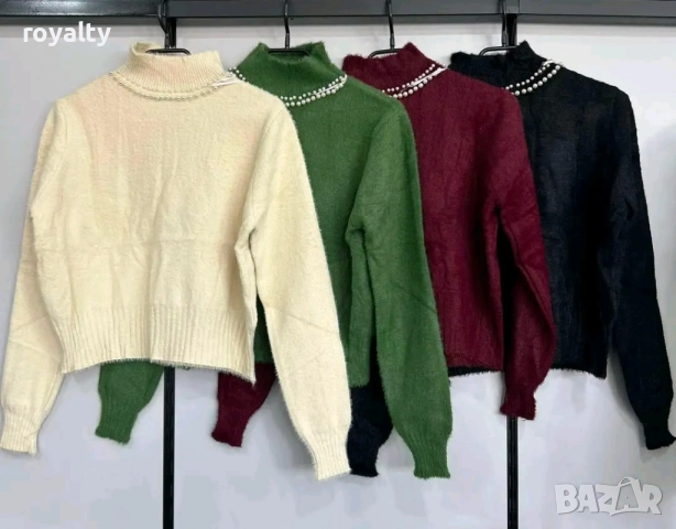 Дамски Пуловер Кашмир Различни Цветове 