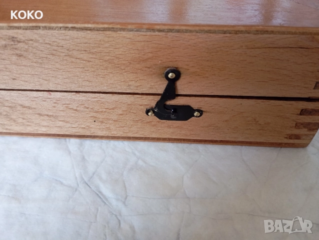 Стара Дървена Кутия от Шах, снимка 5 - Други ценни предмети - 51824693