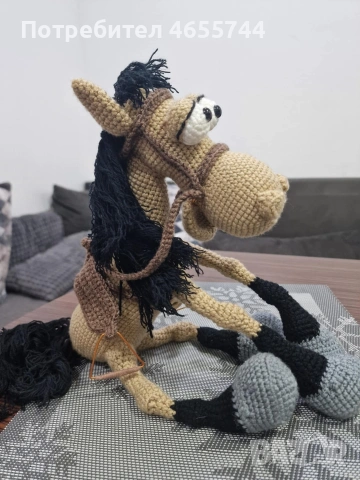 амигуруми кон хорас, снимка 7 - Колекции - 53297771