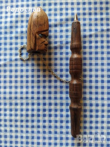 стара дървена химикалка