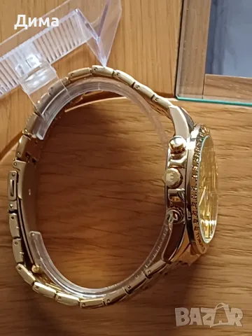 OLEVS Хронограф Многофункционален Кварц,Скелетен,Hollow Out,HD Светещ,3 АТМ,Автоматична дата,Ден , снимка 14 - Мъжки - 48358869