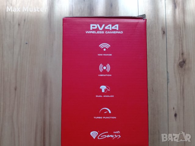 Контролер Natec Genesis PV44 за PC & PS3, снимка 4 - Джойстици и геймпадове - 38104862