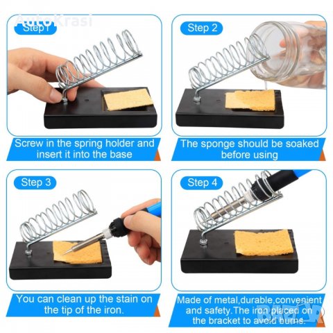 Комплект инструменти за запояване 15 части - RAZ003, снимка 5 - Аксесоари и консумативи - 37449785