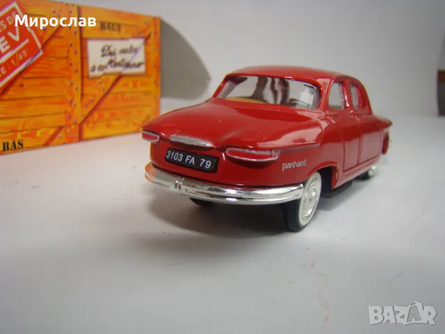 NOREV 1/43 PANHARD ИГРАЧКА КОЛИЧКА МОДЕЛ, снимка 5 - Колекции - 48425012