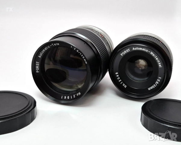 Porst 135mm f2.8 и 35mm f2.8 - m42 резба, снимка 2 - Обективи и филтри - 52798046