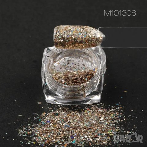 Холограмни пигменти за декорация, снимка 7 - Продукти за маникюр - 32653088