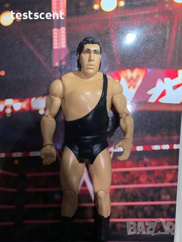 Екшън фигура WWE Andre the Giant Андре Гиганта играчка figure Mattel Basic Series, снимка 8 - Фигурки - 49146283