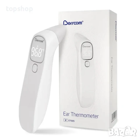 НОВ Безконтактен Термометър Berrcom et005с LED дисплей, отчитане за 1 секунда автоматично изключване