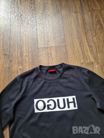 Страхотна мъжка блуза суитчър HUGO BOSS размер М, снимка 4 - Суичъри - 51875402