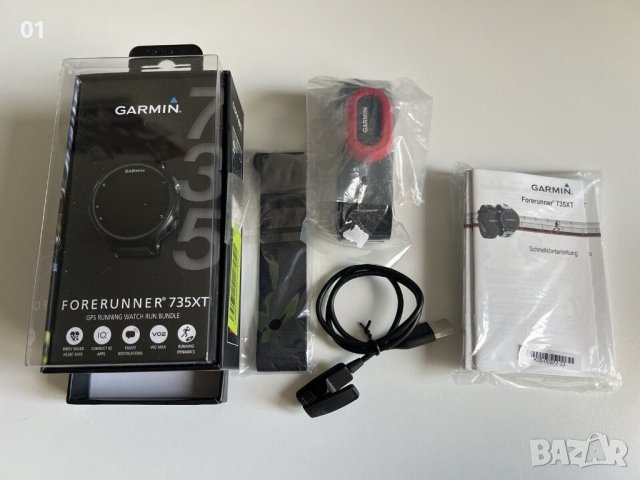 Garmin Forerunner 735XT + пулсомер Garmin HRM Run, снимка 5 - Смарт часовници - 43245476