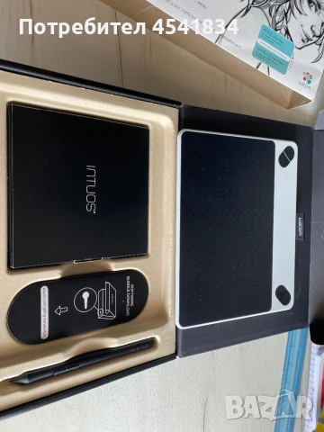 Wacom Intuos Pen CTL‑490 (Small White) — чисто нов таблет, снимка 3 - Таблети - 51118579