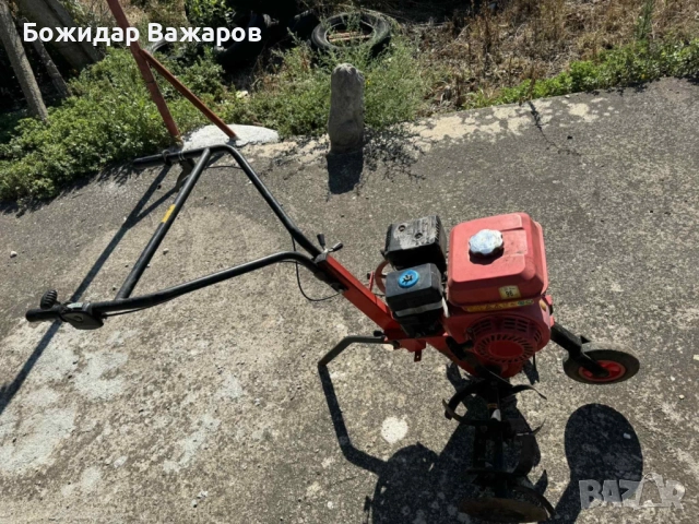 Моторна фреза с рало, снимка 3 - Градинска техника - 51885310