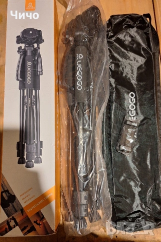 Продавам статив (трипод) за камери и лазерни нивелири – UEGOGO, снимка 9 - Други инструменти - 53246425