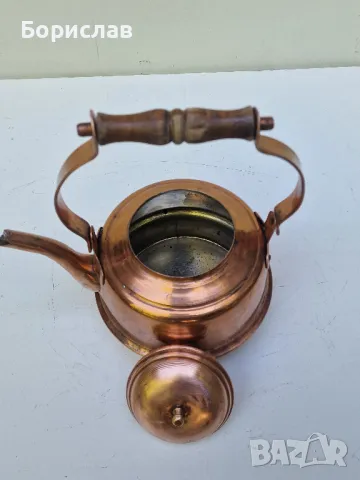 Меден чайник, снимка 5 - Антикварни и старинни предмети - 50086808