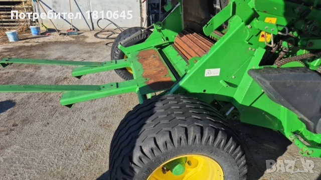 Балировачка/Сламопреса John Deere 854L, снимка 5 - Селскостопанска техника - 52540746