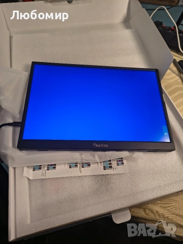 Преносим монитор Prechen с тъчскрийн, HDR, 400cd/m², 14-инчов 100% sRGB 1920x1200 дисплей , снимка 2 - Монитори - 52984872