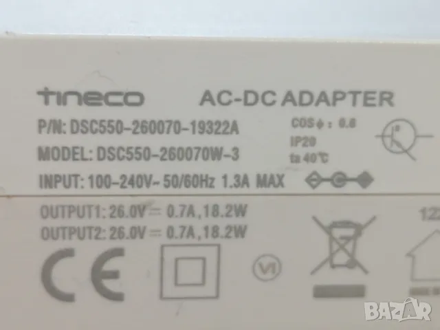 Оригинално зарядно за прахосмукачка Tineco , снимка 3 - Прахосмукачки - 49608302