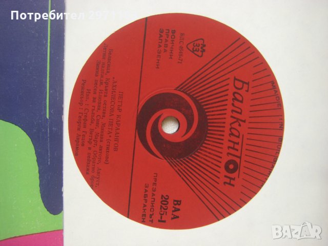 ВАА 2025 - Стихове от Петър Караангов. Изпълнява Стефан Гецов   , снимка 3 - Грамофонни плочи - 35288725