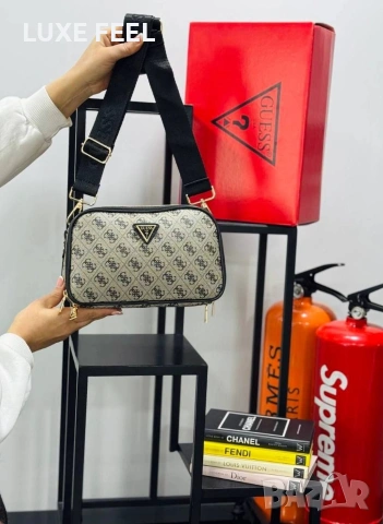 GUESS 💎 Дамски Чанти , снимка 7 - Чанти - 53263423