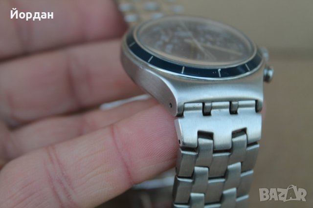 Мъжки часовник ''Swatch'' хронограф 40 мм, снимка 4 - Мъжки - 43593874