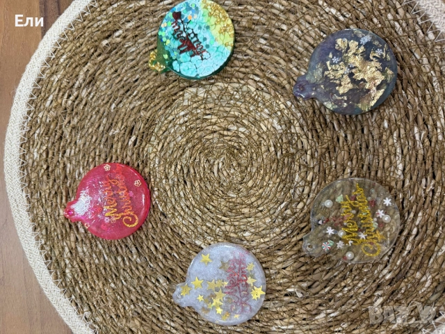 Ръчно изработени коледни украшения, снимка 2 - Декорация за дома - 52594999