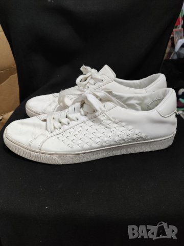 Zara Man Stich White, снимка 1 - Маратонки - 39663688