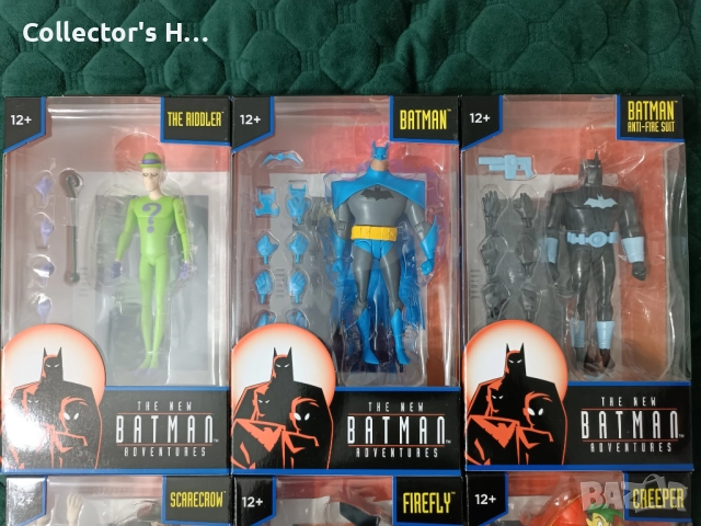 McFarlane Toys DC Direct The New Batman Adventures сет 6 екшън фигурки: Батман, Плашилото Ридлър и, снимка 5 - Колекции - 52077048
