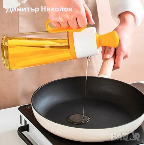 Бутилка с капкомер за олио, оцет и сосове 630 мл., снимка 1 - Аксесоари за кухня - 43966915