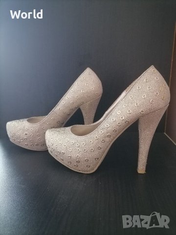 Обувки с висок ток, снимка 7 - Дамски обувки на ток - 40252921
