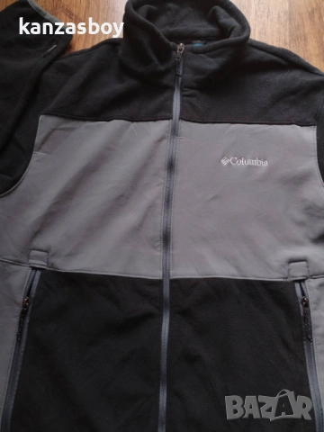 columbia hybrid fleece jacket - мъжко поларено яке Л, снимка 4 - Якета - 53155620