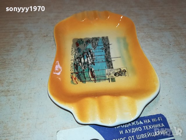 ПЕПЕЛНИК ОТ ИТАЛИЯ 15Х10СМ 3001241005, снимка 6 - Антикварни и старинни предмети - 44042513