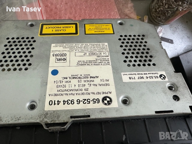 Дисплей оригинална навигация BMW E46 CD, снимка 3 - Части - 53355723